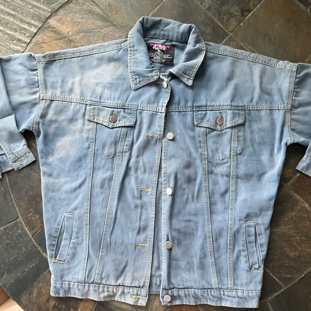 AZUR Blue Denim Jacket